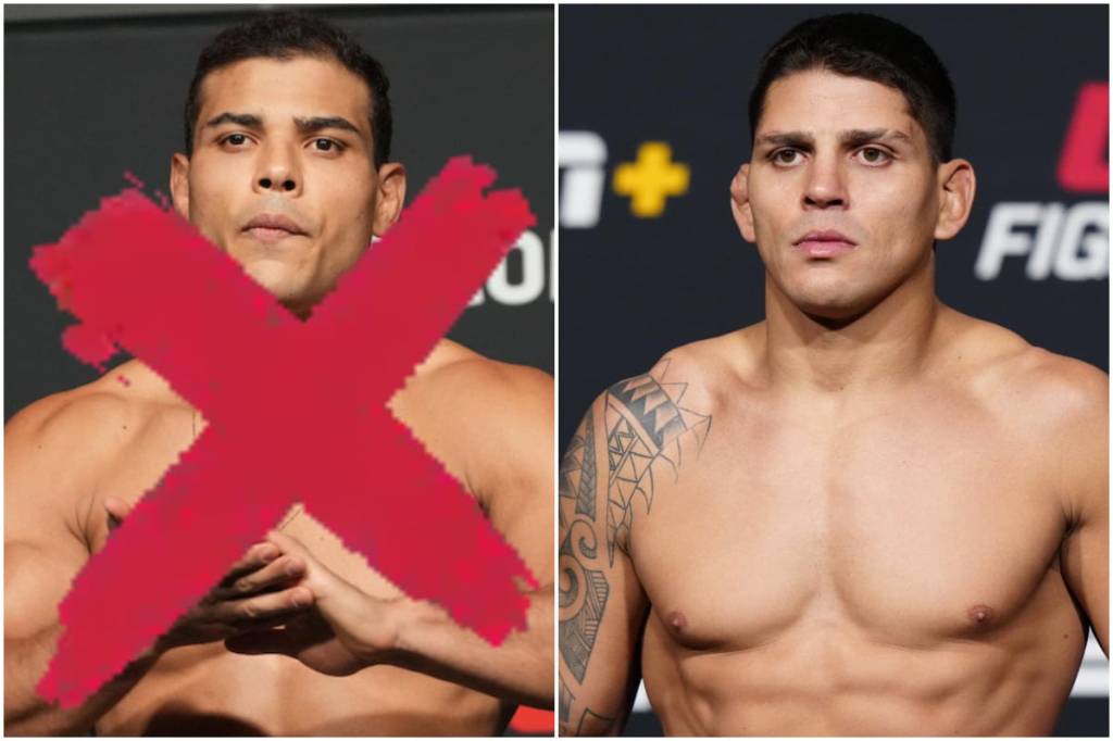 Borrachinha fora do UFC 326: Brunno Hulk detona mineiro e pede novo&nbsp;adversário