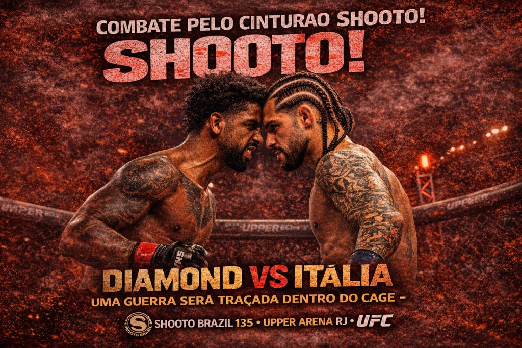 Shooto Brasil 135 terá disputa de cinturão dos penas no Rio de&nbsp;Janeiro